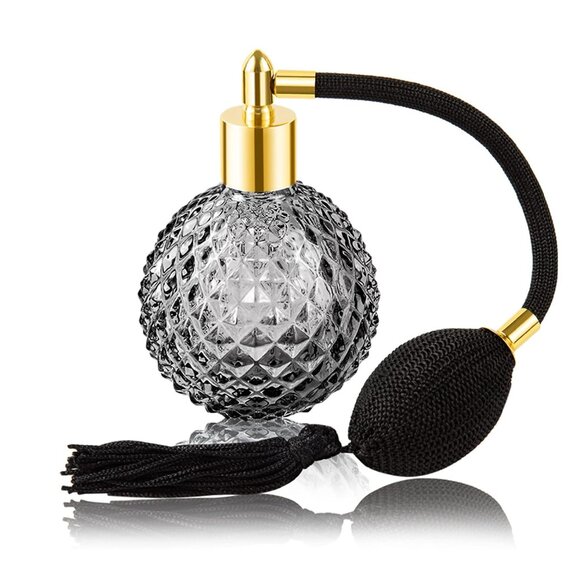 Vintage Perfume Spray 100ml Vintage Refillable Perfume Bottle With Long Tassel - Picture 1 of 5